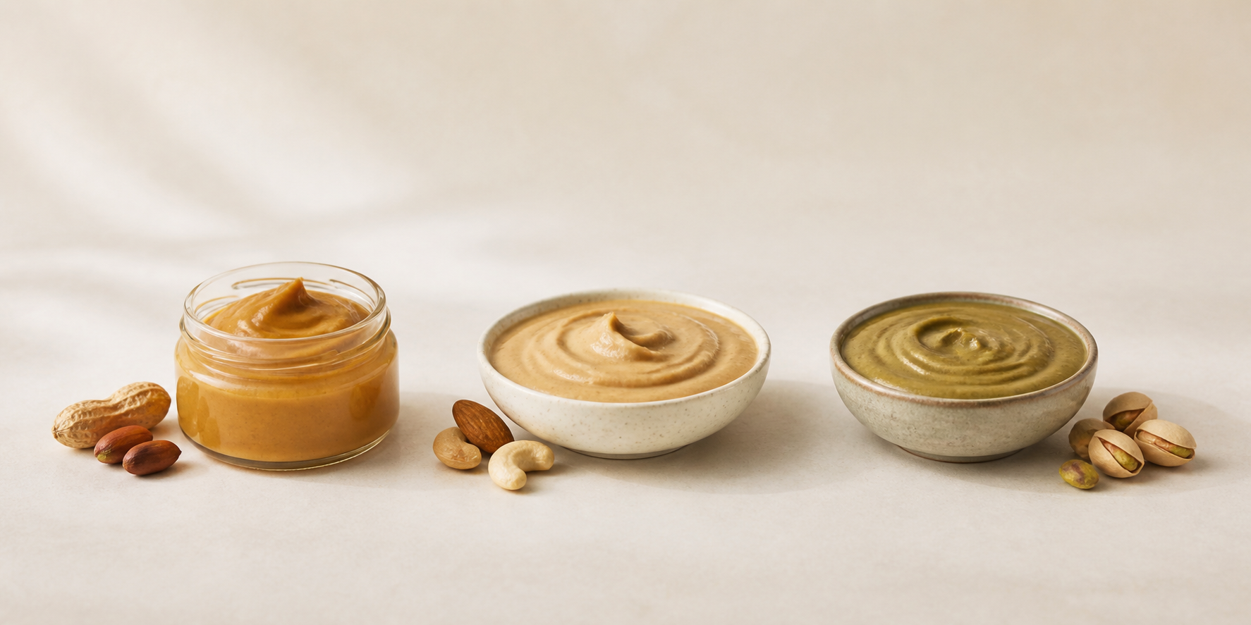 Illustrative nut butter serving ideas